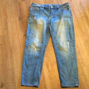 a.n.a. Skinny Ankle Jeans